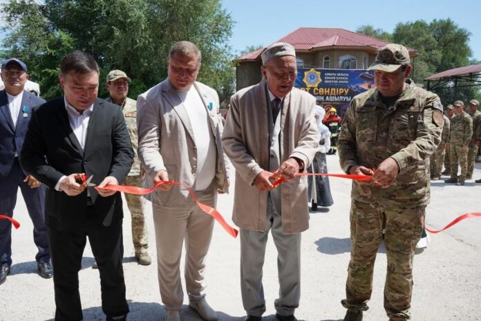 Шеңгелді ауылындағы жаңа өрт сөндіру бекеті тәулік бойы қызмет атқаруға толық дайын