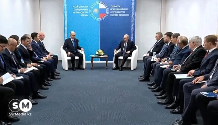 ⚡️⚡️⚡️Токаев предложил Путину заморозить конфликт в Украине