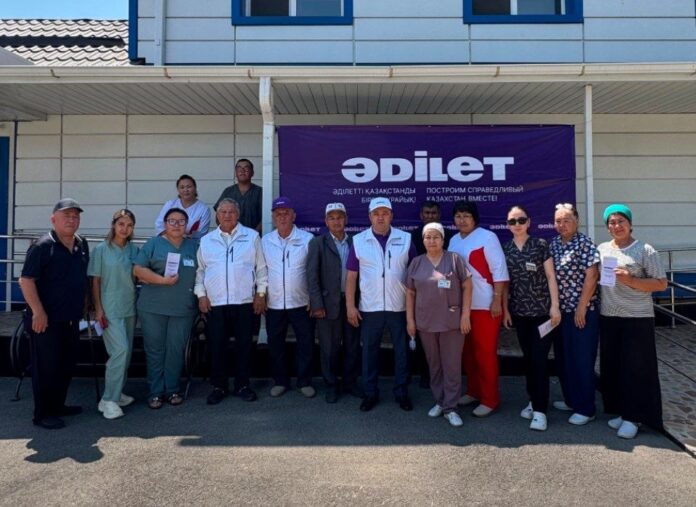 ШЕҢГЕЛДІ АУЫЛЫНДА АЛҒАШҚЫ МЕДИЦИНАЛЫҚ КӨМЕК ПЕН ДӘРІГЕРЛЕРДІҢ ЕҢБЕК ЖАҒДАЙЫ ТАЛҚЫЛАНДЫ
