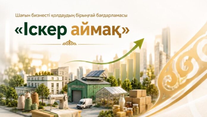 Іскер аймақ бағдарламасы – шағын бизнесті қолдаудың бірыңғай бағдарламасы
